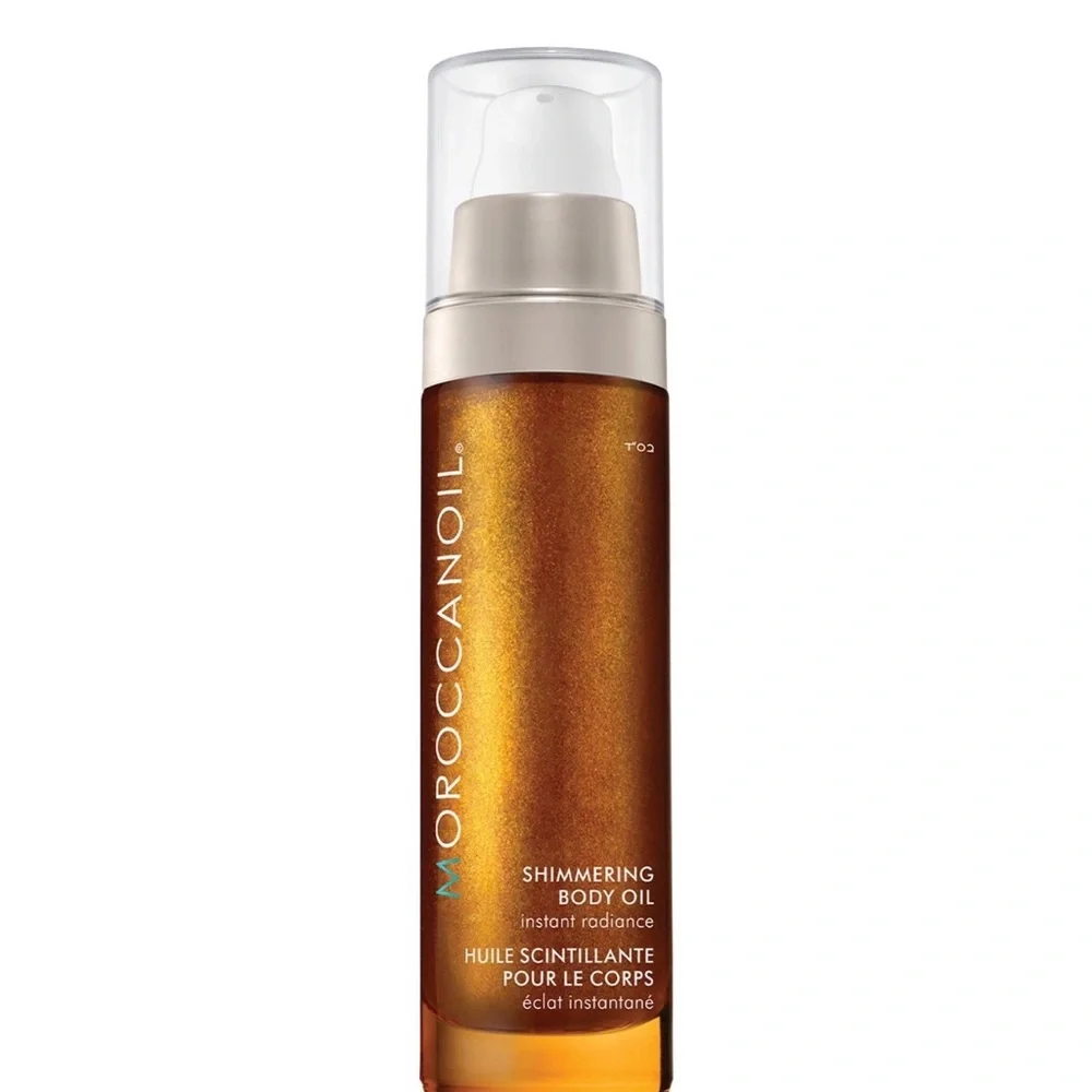Moroccanoil Shimmering Body Oil - Metallic Copper Brown